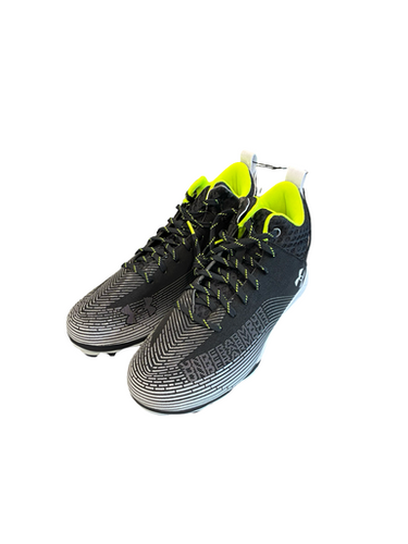 Used Under Armour Adult FB Cleats Black Senior 10.5 11682-S000131647