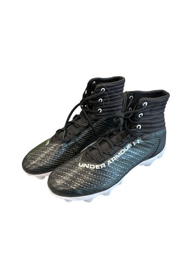 Used Under Armour Adult FB Cleats Black Senior 11 11682-S000131644