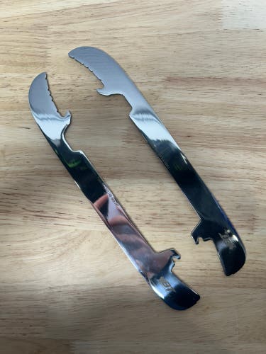 247mm Blade Tech Runners (Fit CCM XS Holder) Step Blacksteel Equivalent (New) PWHL Pro Stock