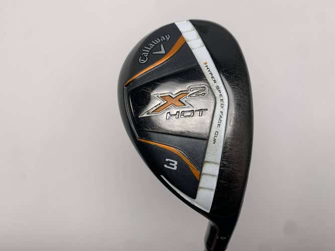 Callaway X2 Hot 3 Hybrid 19* 55g Senior Graphite Mens RH