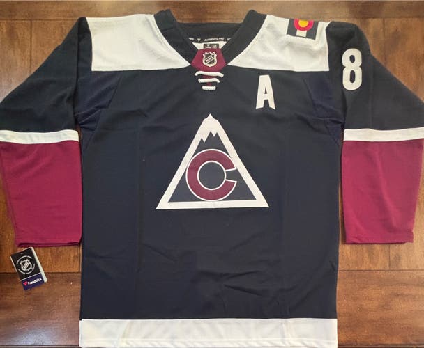 Cale Makar Colorado Avalanche Alternate Jersey Adult XL (54) NWT