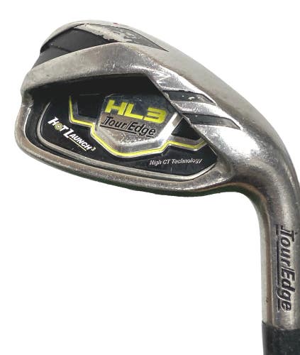 Tour Edge Hot Launch HL3 7 Iron Men's RH KBS Tour 90 Stiff Steel 37.5" New Grip