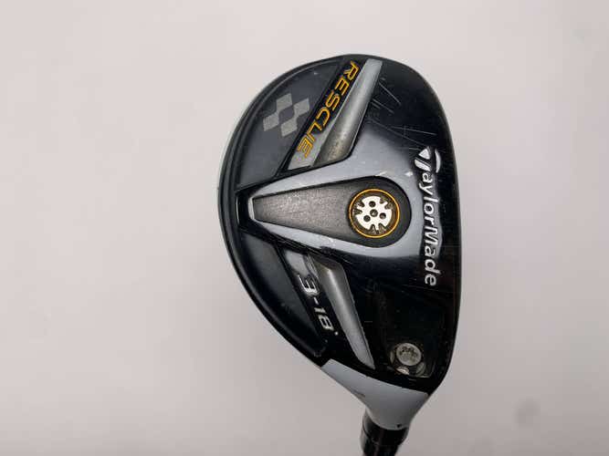 TaylorMade Rescue 11 3 Hybrid 18* Aldila RIP 65g Stiff Graphite Mens RH