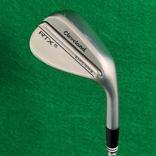 Cleveland RTX 6 Zipcore Mid Chrome 52-10 52 Gap Wedge DG Spinner TI Wedge Flex