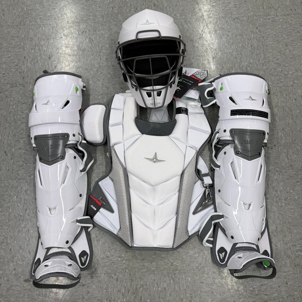 White All Star MVP Pro Catcher's Set Intermediate Ages 12-16 (Used)