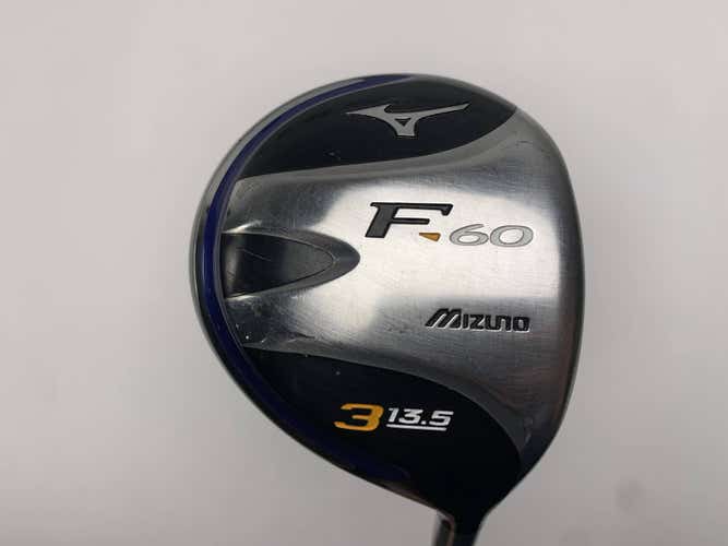 Mizuno F-60 3 Fairway Wood 13.5* Exsar FS3 75g Stiff Graphite Mens RH