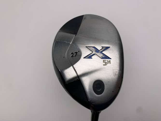 Callaway X 5 Hybrid 27* Aldila NV Green 65g Stiff Graphite Mens RH Midsize Grip