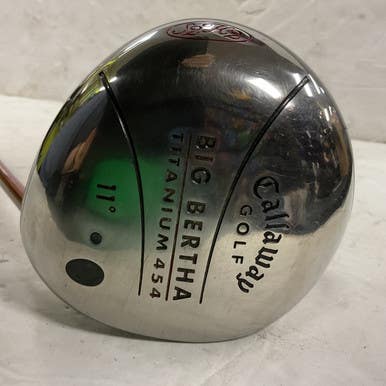 Used Callaway BIG BERTHA TITANIUM 454 Mens Driver RH 11.0 Degree 11855-S000202889
