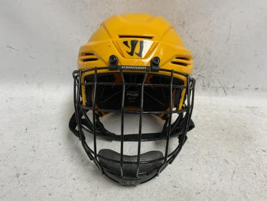 Used Warrior COVERT PX2 Helmet Cage Combo Gold SM 11855-S000202874
