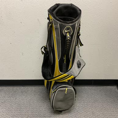 Used Nike SASQUATCH Mens Stand Bag Black And Yellow 11855-S000202871