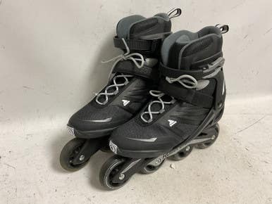 Used Rollerblade ZETRABLADE Senior Rec Fitness Skates Black Senior 9 11855-S000202793