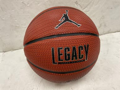 Used Jordan Legacy J100674885507 Basketball Adult Indoor/Outdoor Orange 29 1/2" 11855-S000202948