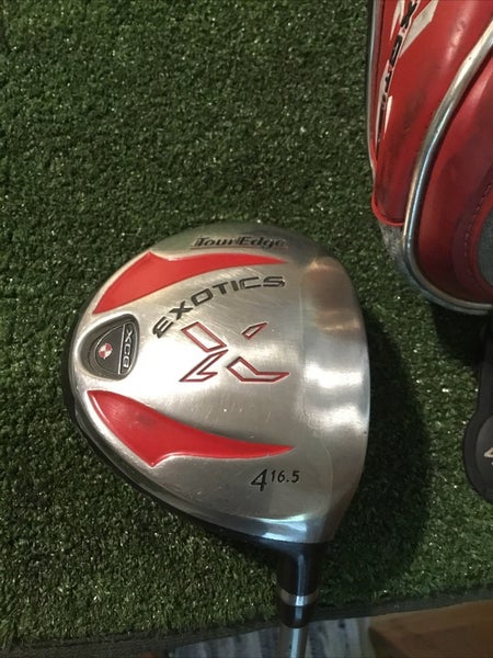Tour Edge Exotics XCG 16.5* 4 Wood Stiff Accra M4 T50 Graphite Shaft (42.75)