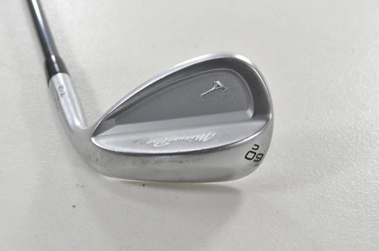 Mizuno Pro T-3 White Satin 60*-10C Wedge RH Recoil Regular Flex Graphite #216197