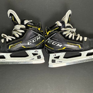 CCM Super Tacks 9380 Hockey Goalie Skates Regular Width Size 4 (Used)