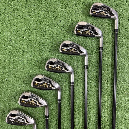 Cobra S2 Iron Set 5-PW GW Aldila DVS-2 Regular Flex 65g Graphite