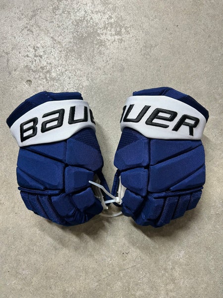 13” Kucherov Bauer Pro Custom Vapor Hyperlite Tampa Bay Lightning Pro Gloves Pro Stock (New) NHL
