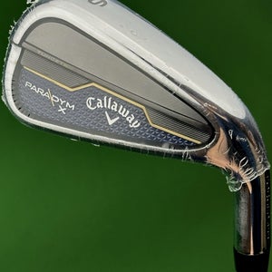 Callaway Paradym X Individual 6 Iron Right Hand Steel Elevate MPH 95 Regular NEW