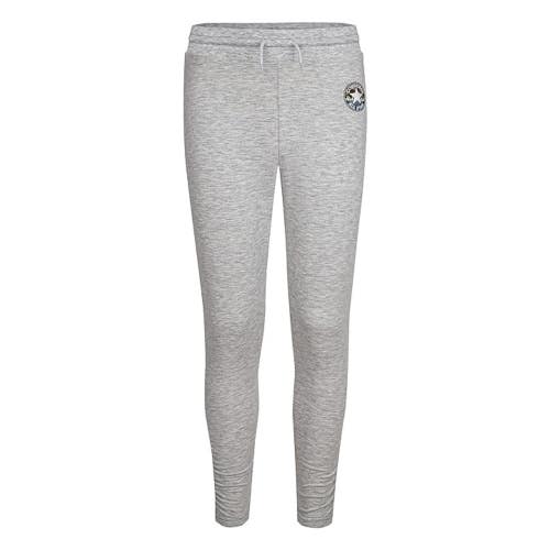 Converse Jogger Kids 4 Gray Chuck Patch French Terry Drawstring Waist NLW211