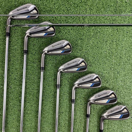 Taylormade Speedblade Iron Set 4-PW Regular Flex 85g Steel Left Handed