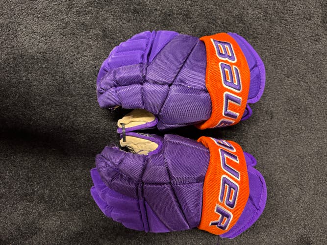 Bauer Vapor Pro Team Gloves 14" Pro Stock (Used)