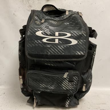 Used BoomBah WHEELED BAG BB/SB Player Wheeled Bag Black 11855-S000200455