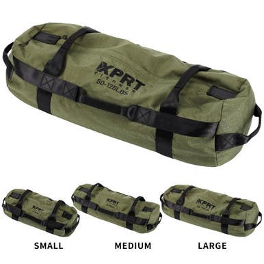 New Workout Sand Bag Armygreen Lg (75-125lbslbs) 11855-80XCR-1506AL