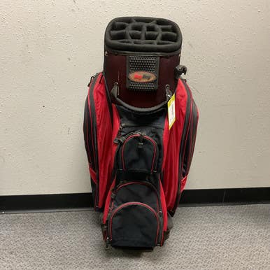 Used Bag Boy CART BAG Mens Cart Bag Navy Blue And Red 11855-S000202699