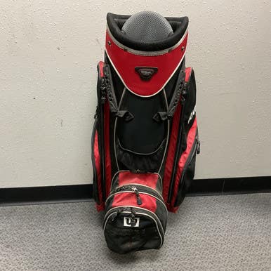 Used Wilson CART BAG Mens Cart Bag Red 11855-S000202745