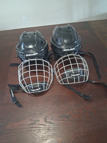 Two Medium Bauer IMS 5.0 Helmet (Used)