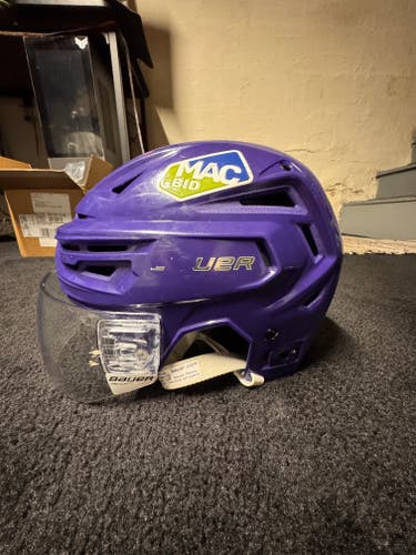 Youngstown Phantoms USHL #23 Medium Bauer Re-Akt 155 Helmet Pro Stock Inc Visor(Used)