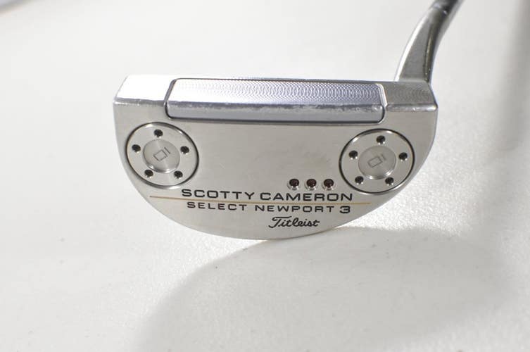 Titleist 2018 Scotty Cameron Select Newport 3 35" Putter Right Steel # 217463