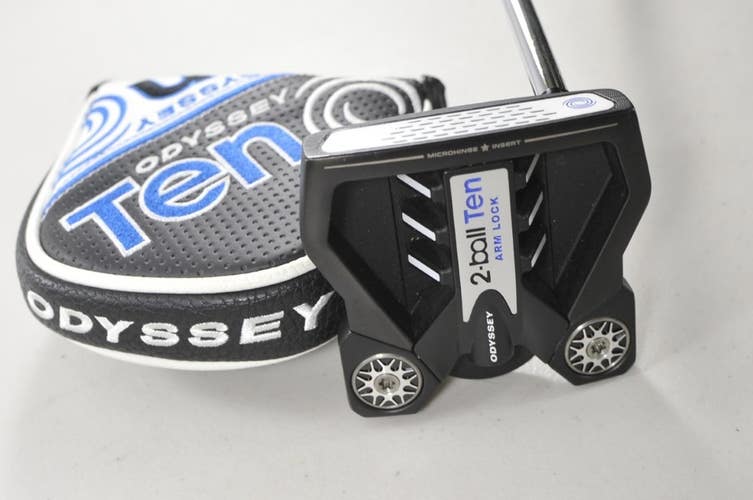 Odyssey Ten 2-Ball Arm Lock 42" Putter Right Steel with Head Cover  # 217404