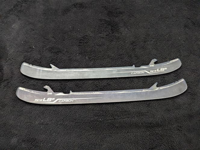 Used LS5 Carbon Steel Runners Size 246mm for Bauer Lightspeed Edge Holders