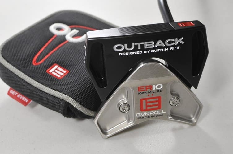 Evnroll ER10 Outback Mallet 35" Putter Right Steel with Head Cover  # 217587