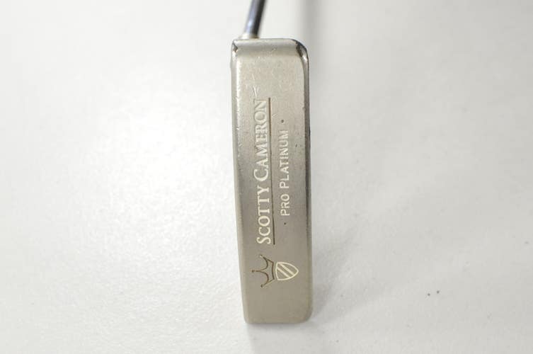 Titleist 2002 Scotty Cameron Pro Platinum Newport Mid Slant 35" Putter  # 217405
