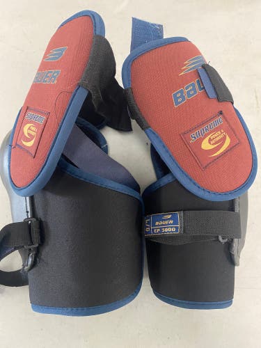 Vintage Bauer Supreme Elbow Pads