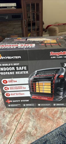 (New) brand, new tough buddy indoor safe propane heater