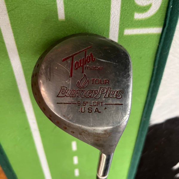 Men's TaylorMade Tour Burner Plus Right Handed Driver Regular Flex 9.5 Loft Steel Shaft (Used)