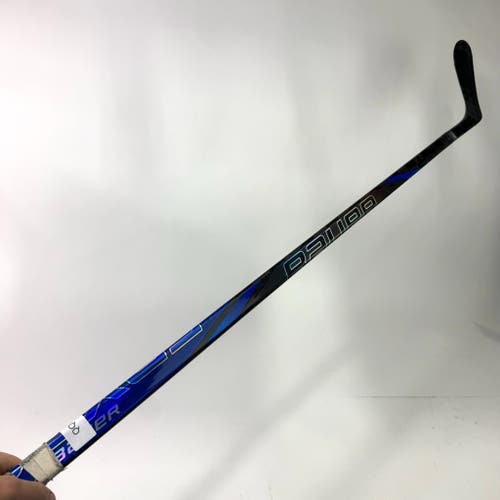 Repaired Left Handed Bauer Blue Tracer - P28 Curve - 87 Flex - #QQ185