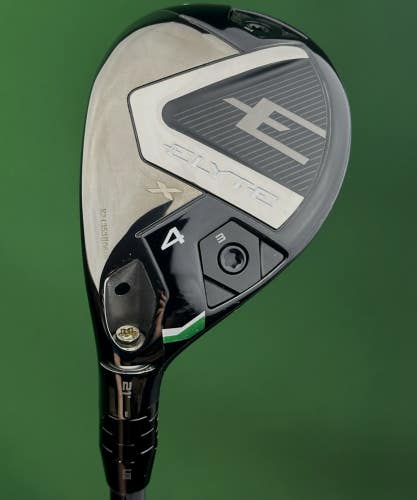 Callaway Elyte X Rescue 4-Hybrid 4H 21* LEFT Hand Denali Stiff 70 LH NICE!