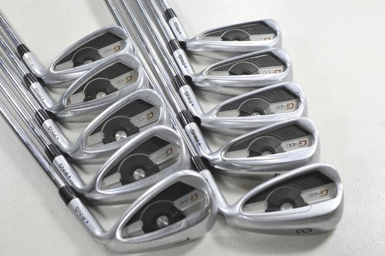 Ping G400 4-W,UW,SW,LW Iron Set Regular Flex Blue Dot RH AWT 2.0 Steel # 216216