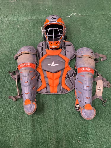 All Star System 7 Axis Catcher's Set | Intermediate Ages 9-12