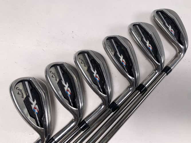 Callaway XR Iron Set 6-PW+GW Recoil 460 F2 Senior 2* Flat RH +1/2''