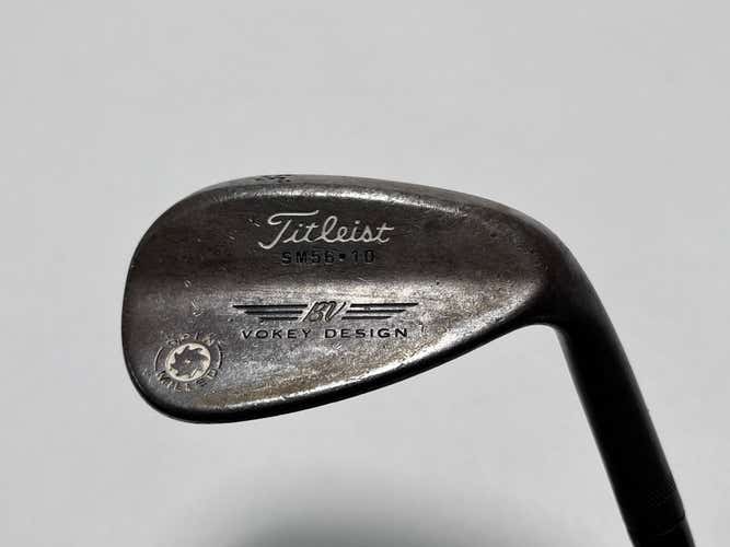 Titleist Vokey Spin Milled Raw Wedge 56* 10 Bounce TT DG Wedge Steel Mens RH