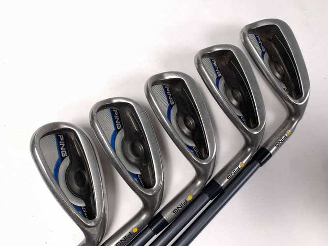 Ping Gmax Iron Set 7-PW+SW Yellow Dot 1.5* Up CFS Soft Regular Senior RH