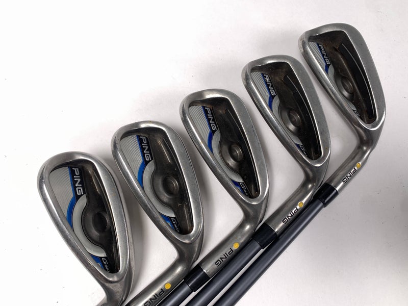 Ping Gmax Iron Set 7-PW+SW Yellow Dot 1.5* Up CFS Soft Regular Senior RH