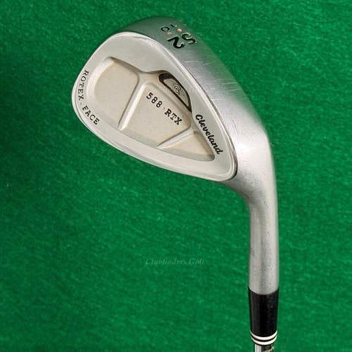 Cleveland 588 RTX Rotex Face Chrome 52-10 52 Gap Wedge Dynamic Gold Wedge Flex