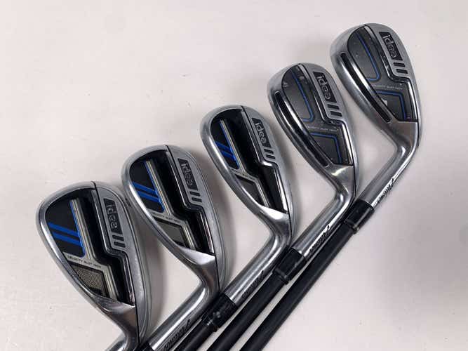 Adams Idea 2014 Iron Set 6-PW Mitsubishi Rayon Bassara 55x5ct Senior RH
