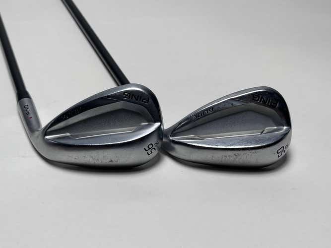 Ping Glide 3.0 Wedge Set 50* 12 56* 12 Red Dot Alta CB AWT Senior Graphite RH